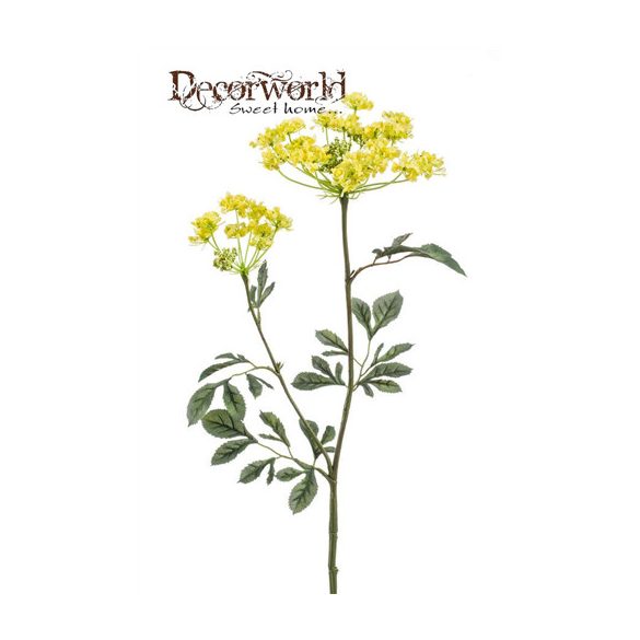 Kapor ág x2 75cm - Sárga