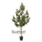 Tiszafa 150cm/3820 levél műanyag cserépben