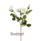 Rózsa ág Peggy 60cm - Fehér