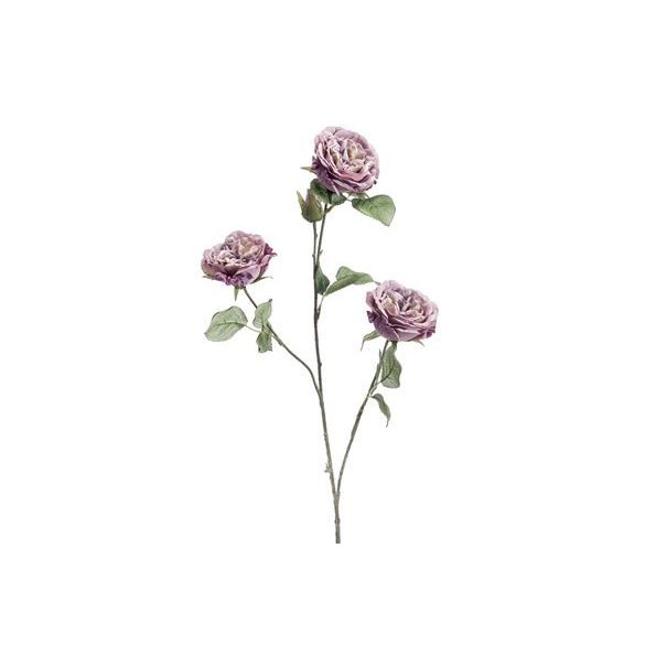 Rose spray x3 80cm - Világos lila