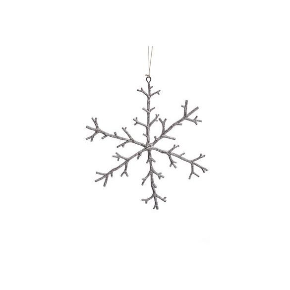 Akasztós hópehely 30cm