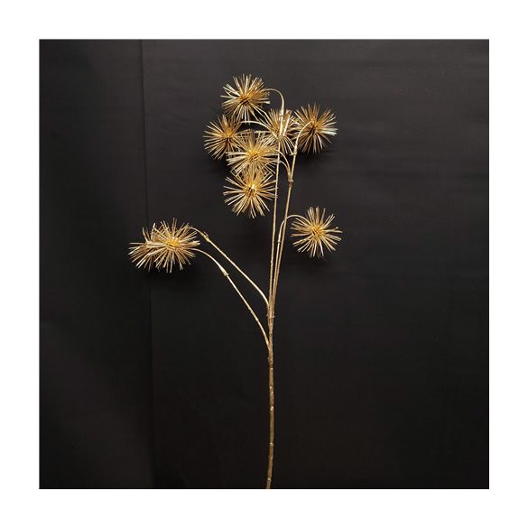 Allium spray x9 65cm - Arany