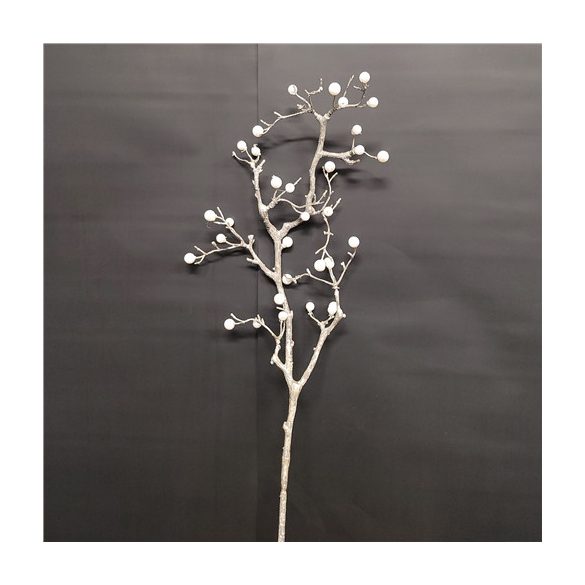 Gyöngyös ág glitterrel 82cm