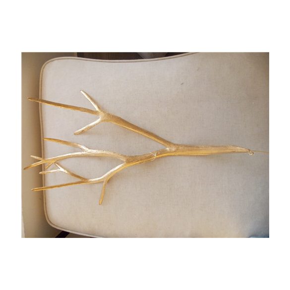 Aganypáfrány levél 60cm arany