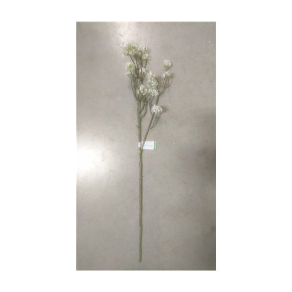 Tavaszi virág ág 70 cm - Fehér