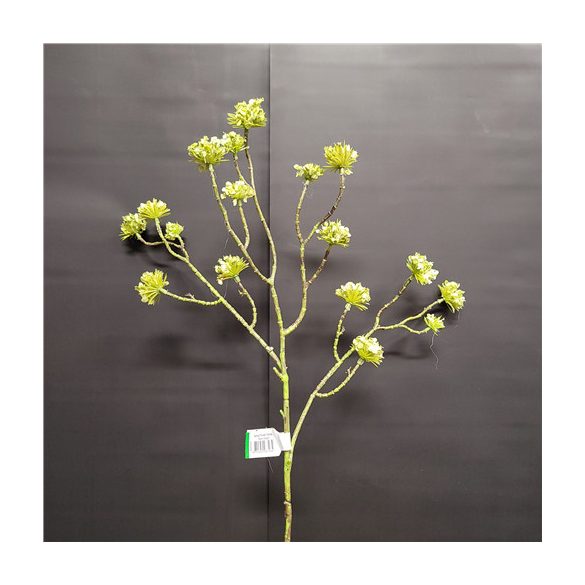 Tavaszi virág ág 70cm - Zöld