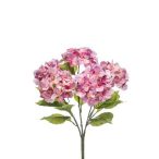 Hortenzia Bokor x5 54cm rózsaszín/lila