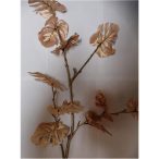 Monstera ág x4 110 cm - Pezsgő/arany