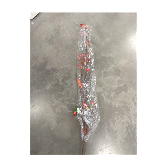 Csipkebogyó ág 120cm - Narancs