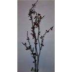 Bogyós mini ág 90cm - Piros