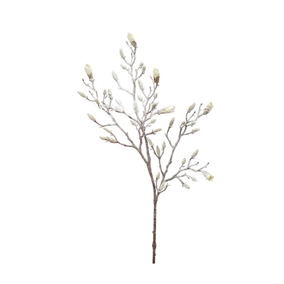 Magnolia branch 95cm - Havas fehér