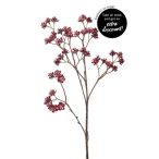 Pozsgás ág 75cm – Arany/vörös