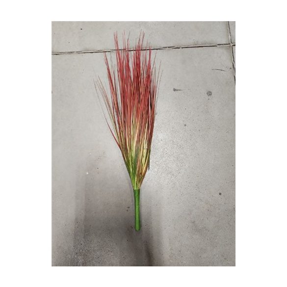 Fű bokor 55cm - Zöld/Narancs