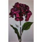 Hydrangea spray velvet 75cm - Lila