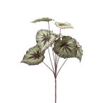 Begonia leaves spray 60cm - Szürke/lila