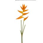 Heliconia spray 90cm sárga