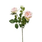 Rózsa 3 szál 58cm rózsaszín