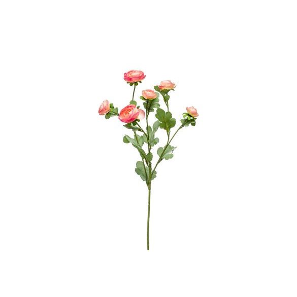 Ranunculus mini szál 65cm rózsaszín