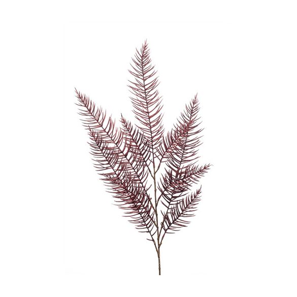 Páfrány szál 115 cm - Bordó