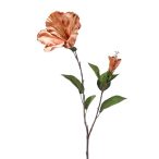 Hibiscus spray velvet 77 cm - Barack