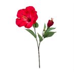 Hibiscus ág x2 65cm - Piros