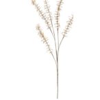 Bogyós ág csillogós 75 cm - Fehér