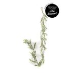 Buxus girland fehér bogyókkal 120cm