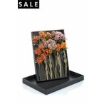 Giftbox with flower - Narancs/lila