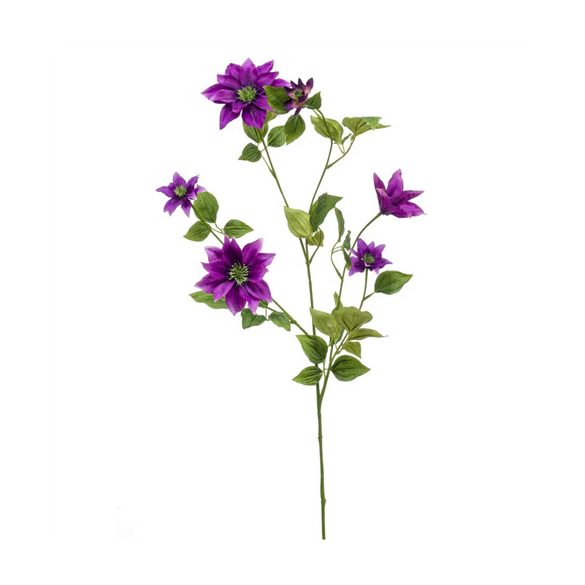 Clematis spray 110cm - Lila