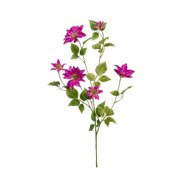 Clematis spray 110cm - Fuchsia