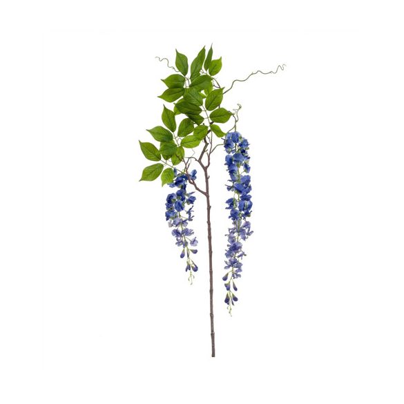 Wisteria branch 145cm - Kék