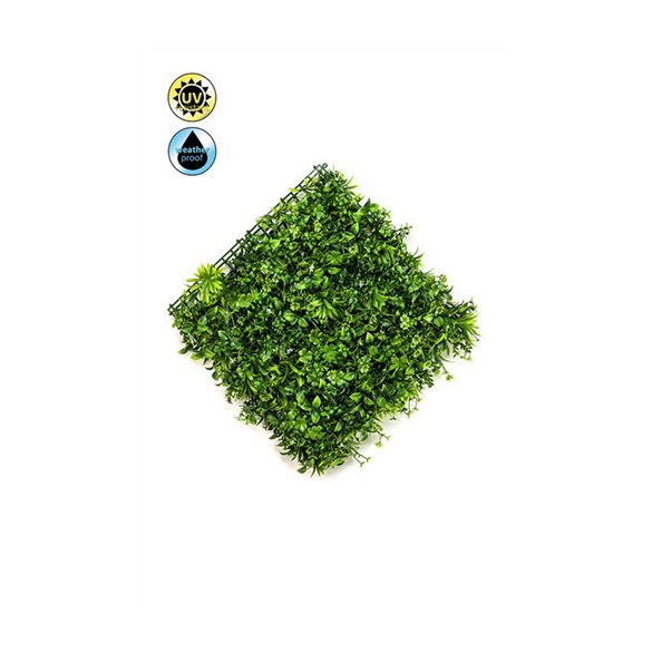 Buxus / oxalis szőnyeg (UV/időjárás elleni védelem)