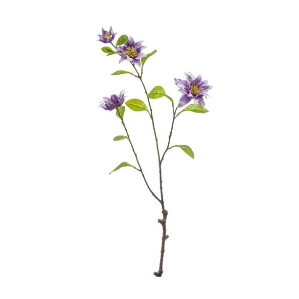 Clematis branch 75cm - Lila