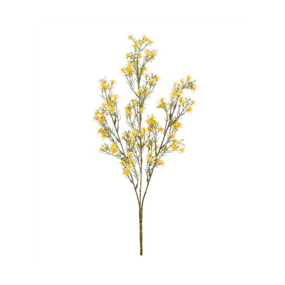 Star flower ág x3 65cm - Sárga
