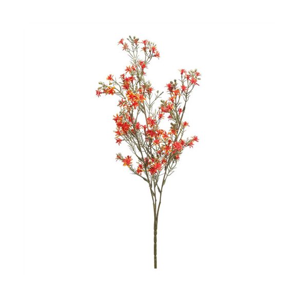 Star flower ág x3 65cm - Narancs