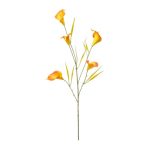 Kála ág x5 85cm - Sárga/narancs