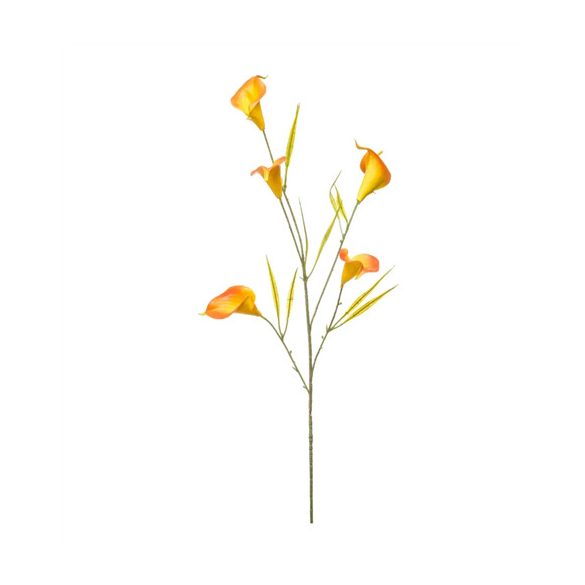 Kála ág x5 85cm - Sárga/narancs