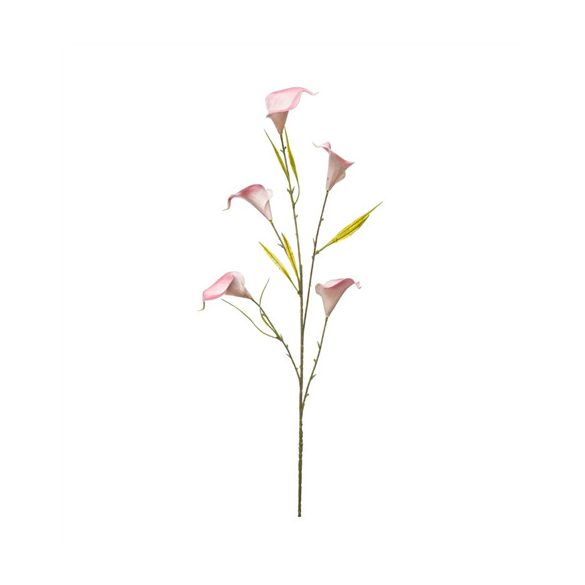 Kála ág x5 85cm - Rózsaszín