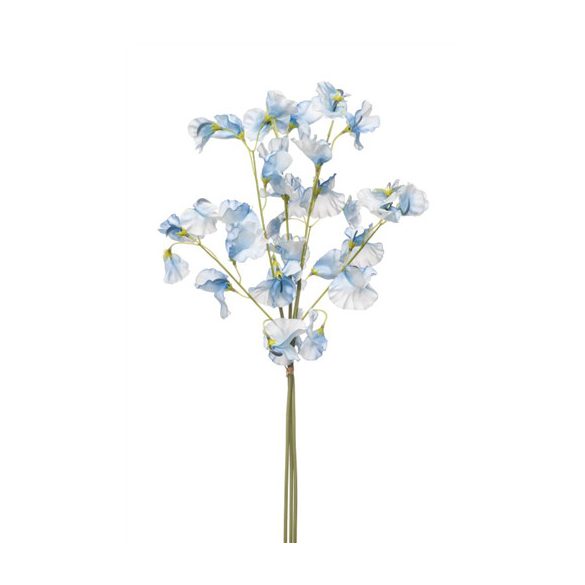 Lathyrus csokor x3 58cm - Kék