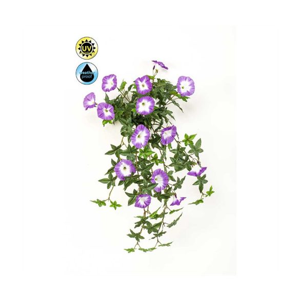 Hajnalka csüngő (Morning glory) UV álló 65 cm - Lila