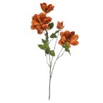 Clematis velvet spray 83cm - Sötét narancs