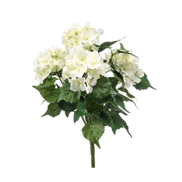 Hydrangea bush 38cm - Fehér