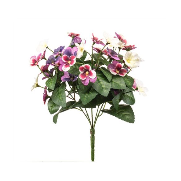 Pansy bush 30cm - Fuchsia/lila