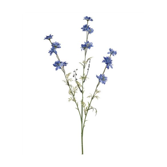 Delphinium spray X3 79cm - Kék