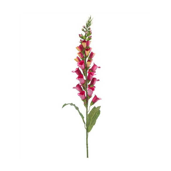Digitalis spray 97cm - Fukszia/sárga