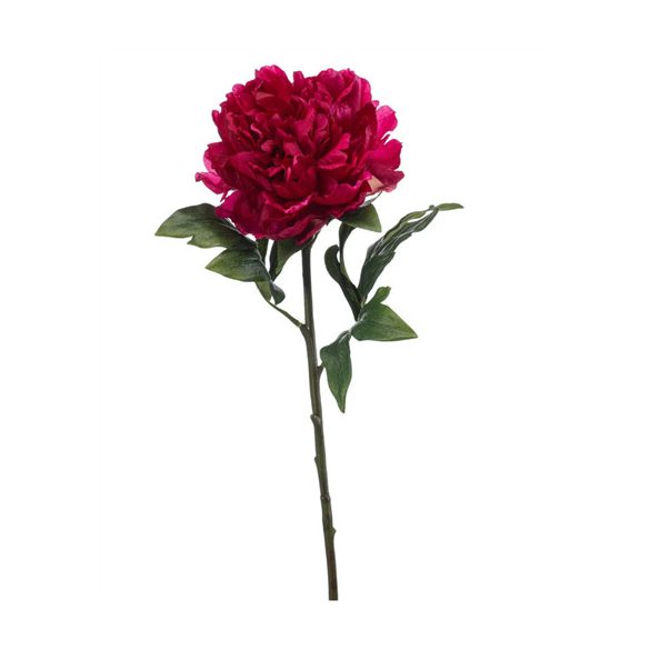 Peony jumbo spray 75cm - Fuchsia