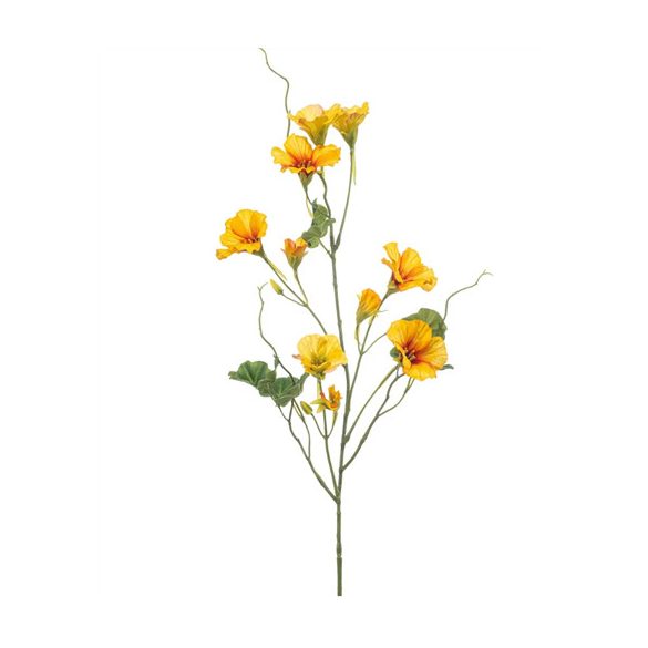 Nasturtium spray 78cm - Sárga