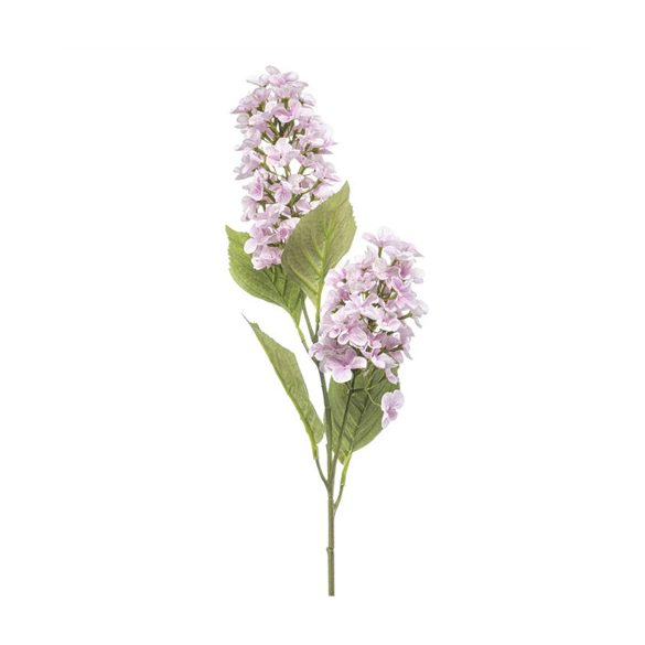 Hydrangea paniculata spray x2 76cm - Világos rózsaszín