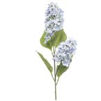Hydrangea paniculata spray x2 76cm - Világoskék