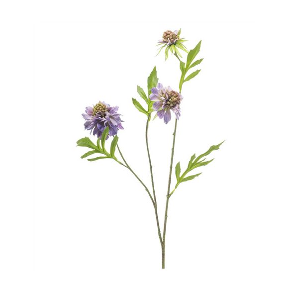Scabiosa spray x3 62cm - Lila